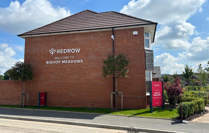 Internal dry lining & plastering services at Redrow’s Bishop Meadows site