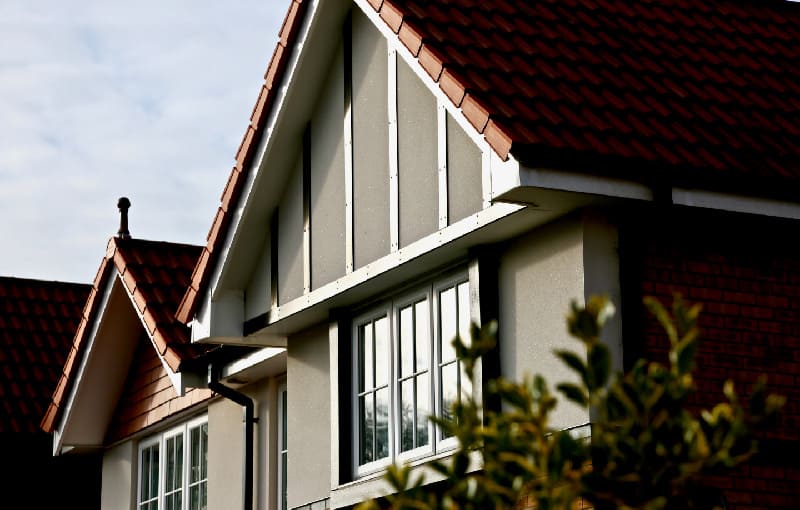 Residential plastering contract services at Eccleston Grange residential housing development at St Helens, Merseyside