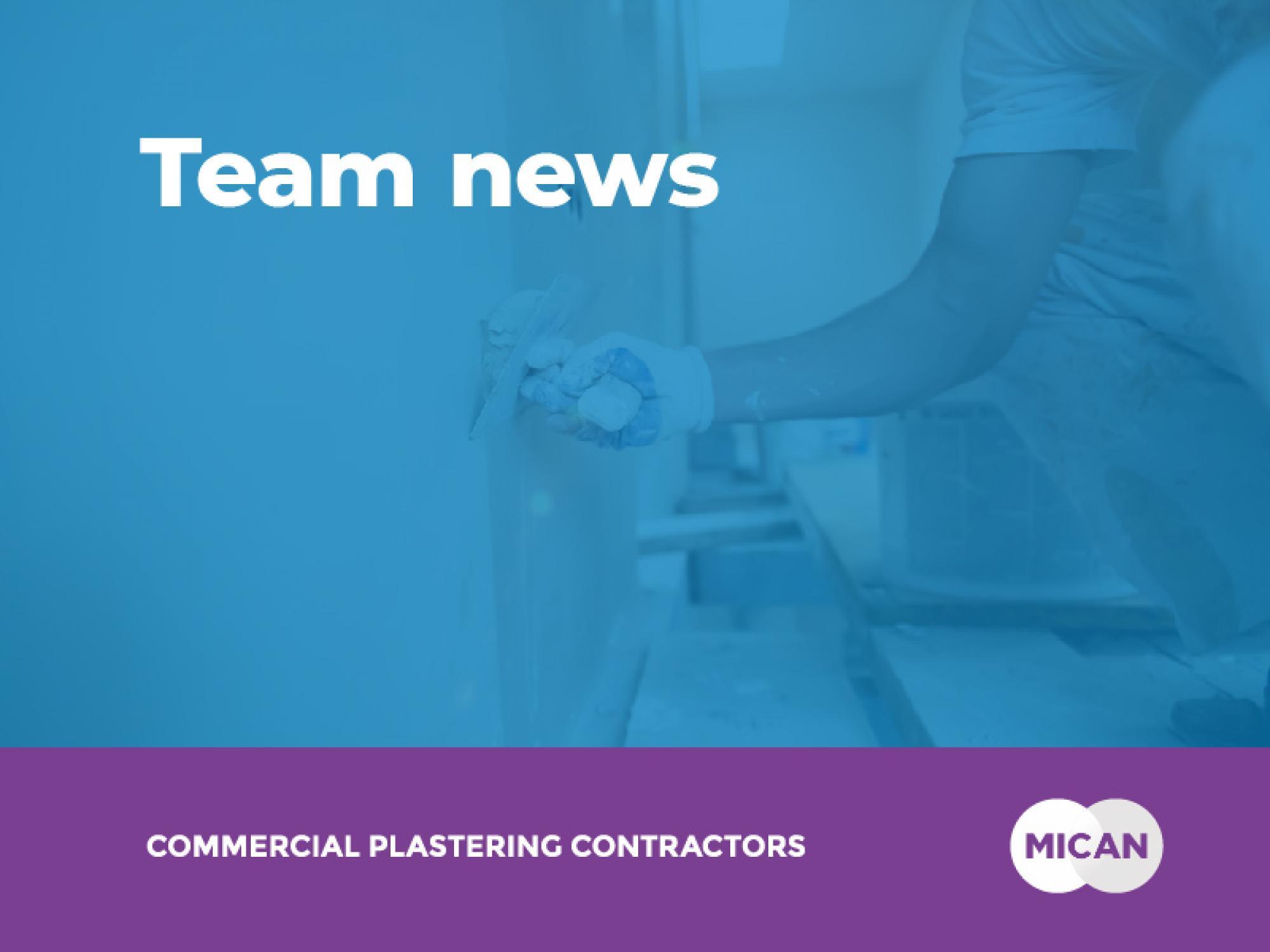 Mican Plastering new head office address in Leigh, Greater Manchester